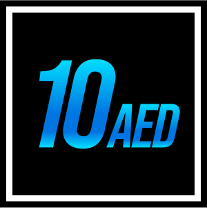 10 AED