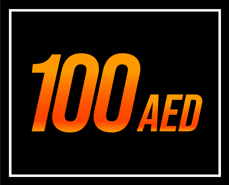 100 AED
